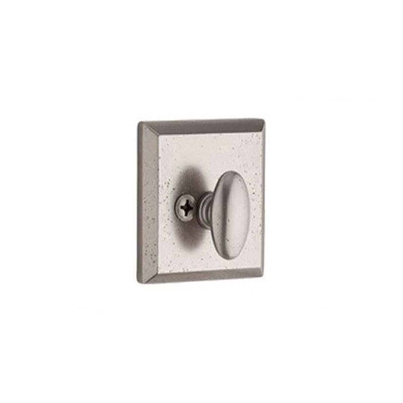 Baldwin Rustic Square Deadbolt - Patio