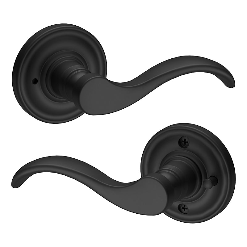 Baldwin Curve Lever Set - Privacy