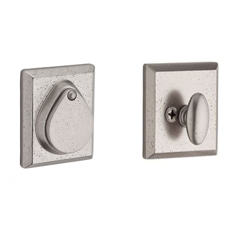 Baldwin Rustic Square Deadbolt - Single Cylinder