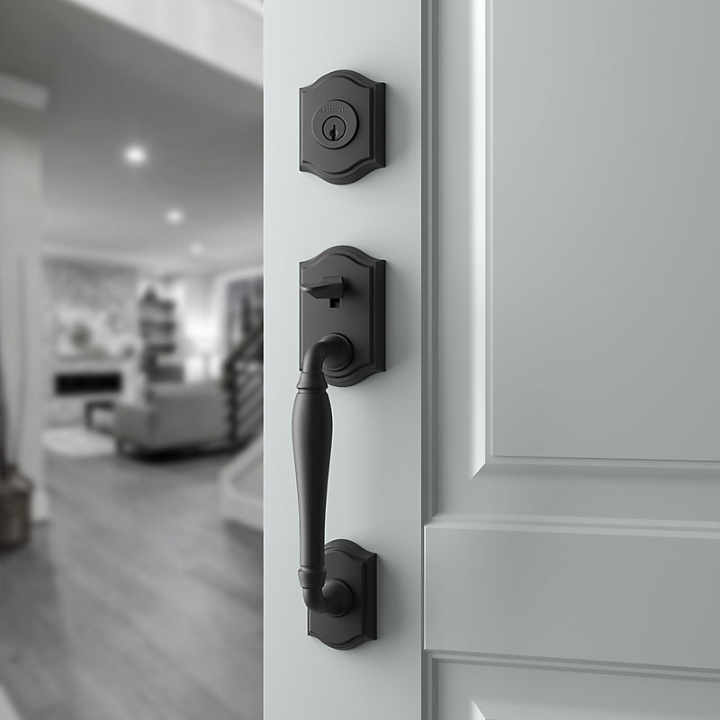 
                  
                    Baldwin Westcliff Entry Handleset - Single Cylinder
                  
                