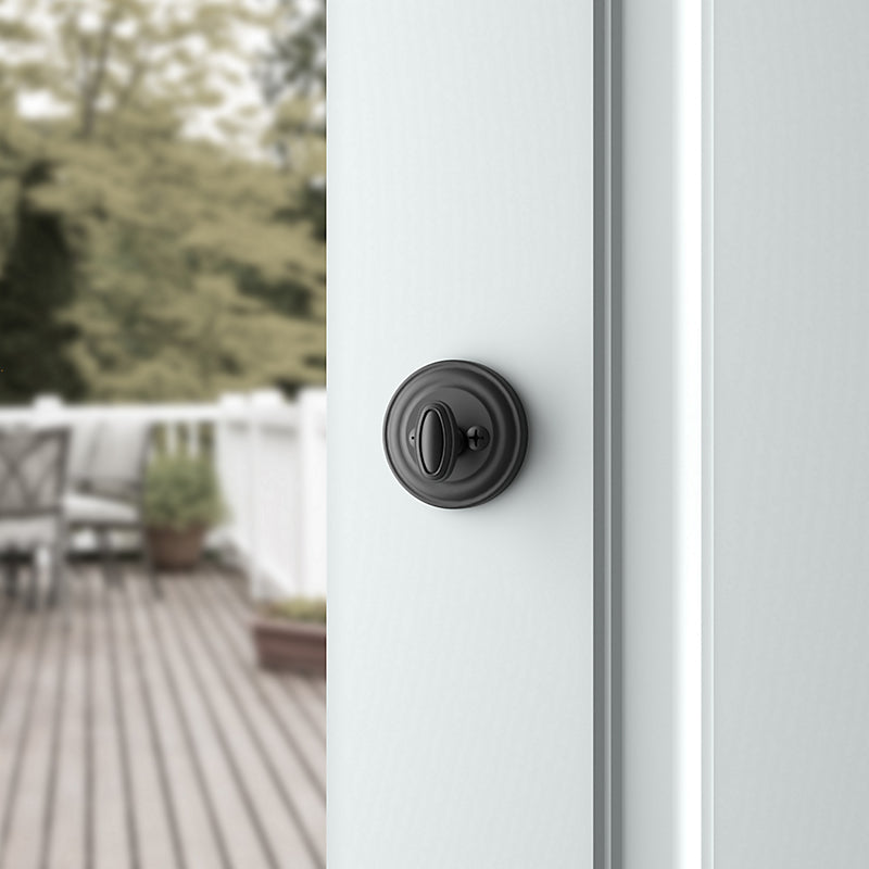 
                  
                    Baldwin Traditional Round Deadbolt - Single Cylinder
                  
                